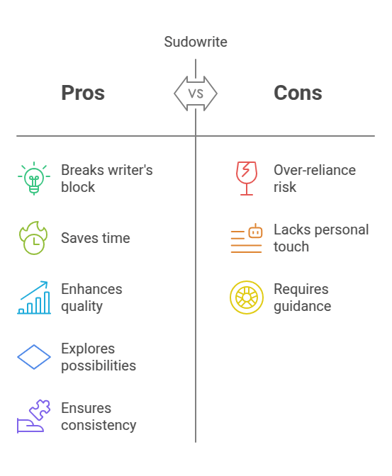 Benefits of Using Sudowrite for Content Creation
