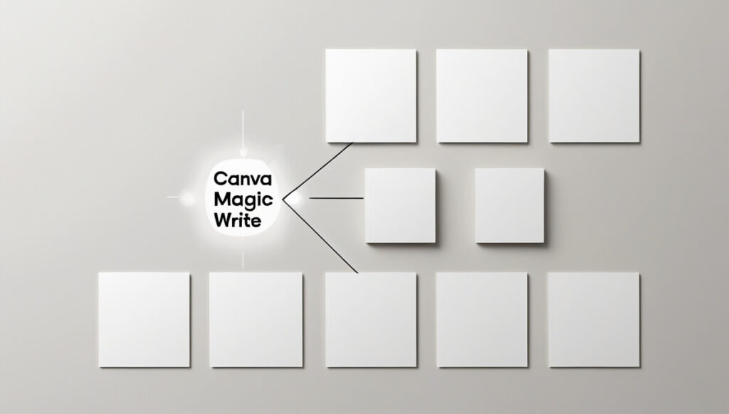 Canva Magic Write as Social Media Post Generation ai tool
