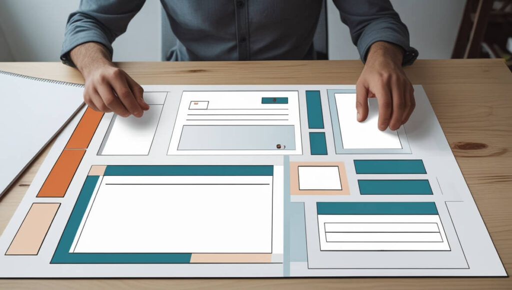 Wix AI helps users rapidly generate landing page designs and content.