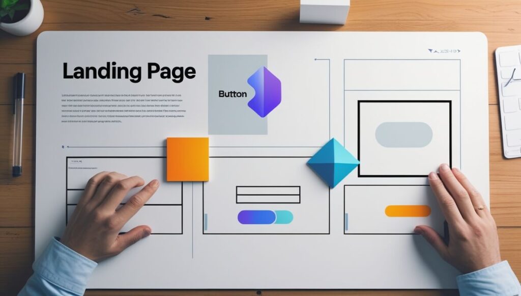 Wix as Landing Page Generation tool screenshot