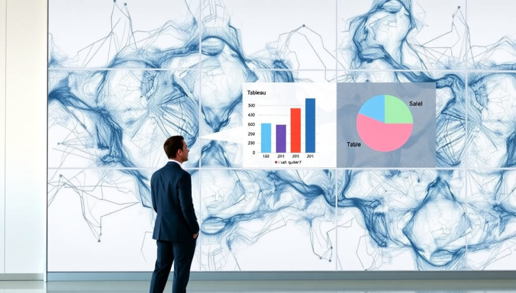 Tableau GPT allows users to query complex business data using natural language, instantly generating clear visual insights and reports without requiring technical coding skills.