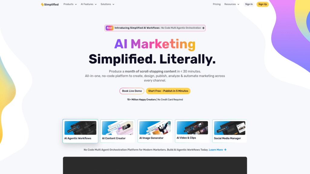 Simplified among best ai presentation makers