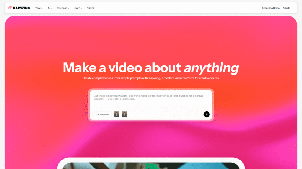 Kapwing among AI subtitle tools