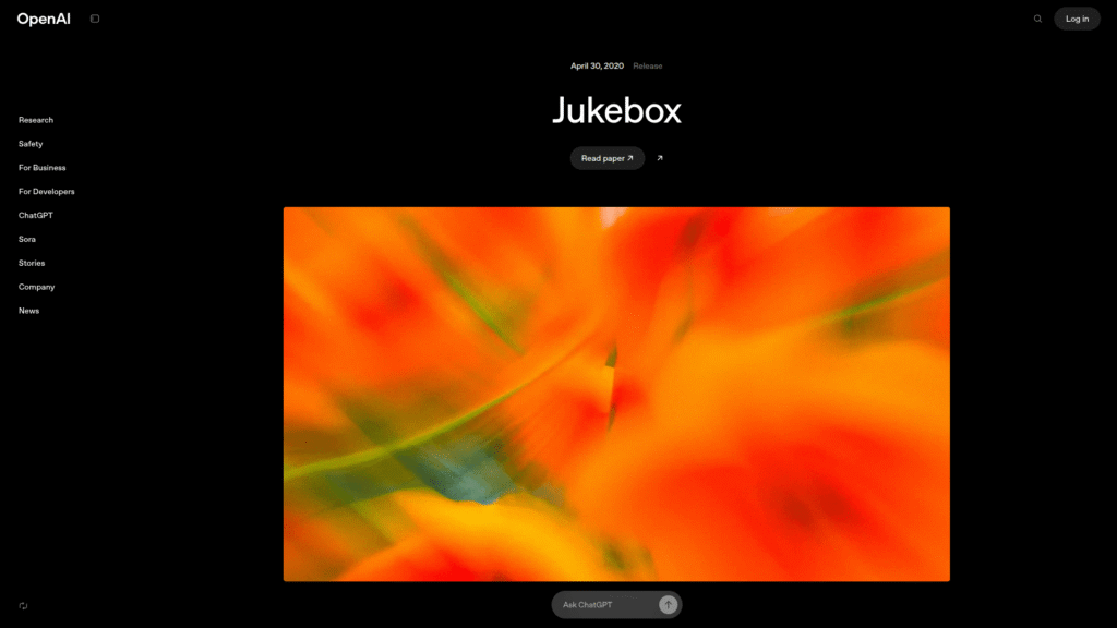 OpenAI Jukebox among best AI music generators