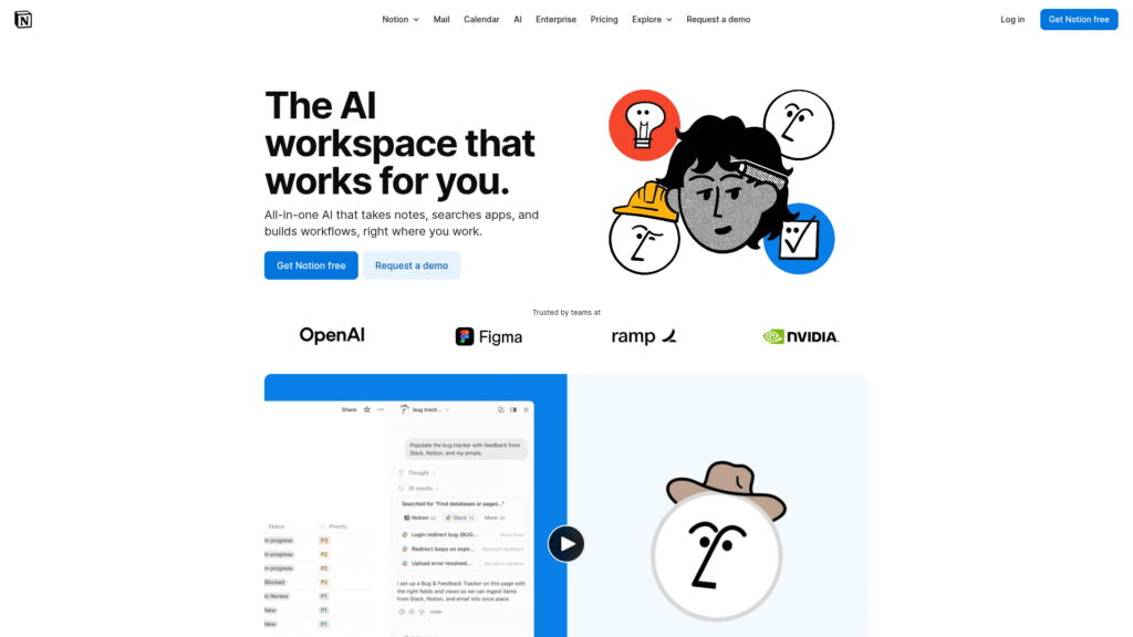 Notion among ai note taking apps