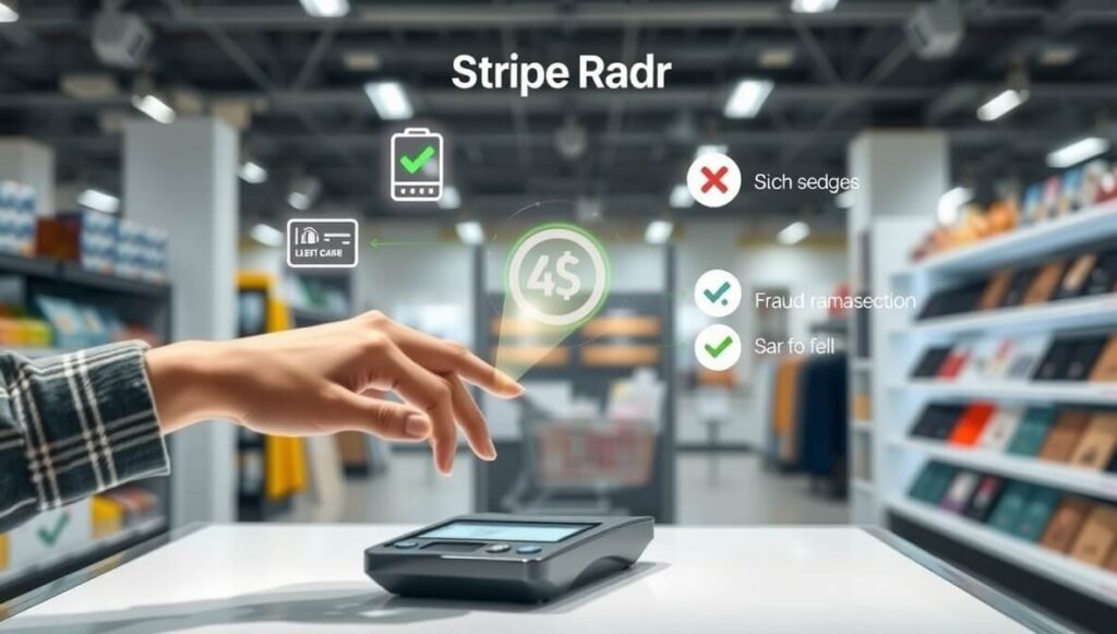 Stripe Radar automatically detects and prevents fraudulent online payments for e-commerce and retail businesses, safeguarding revenue by allowing legitimate transactions while blocking suspicious ones.