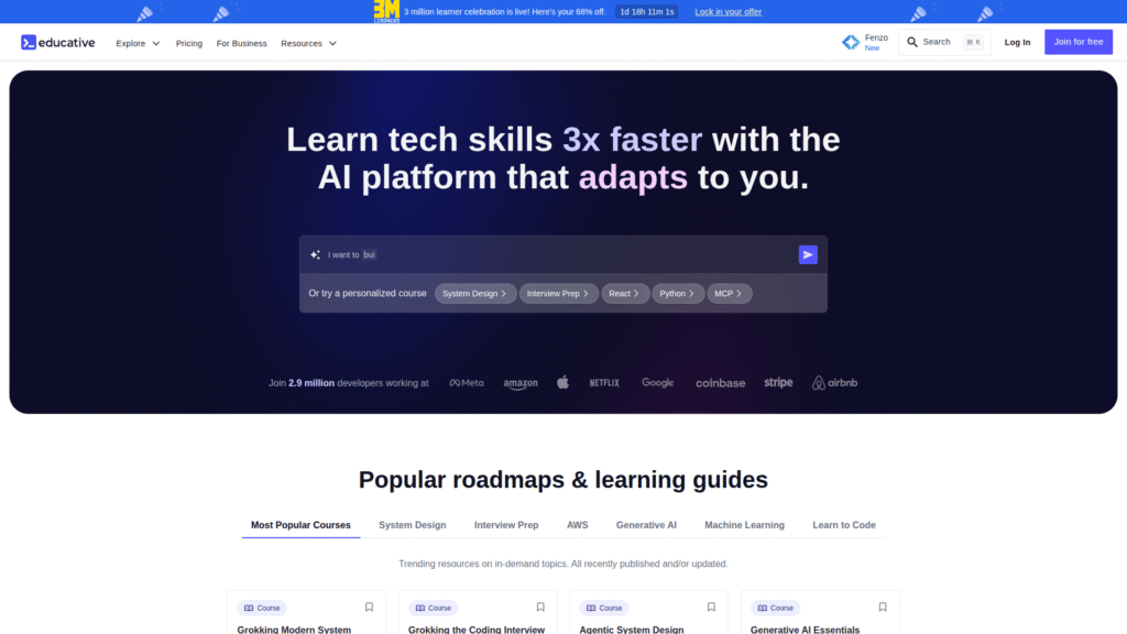 Educative among best ai coding tools