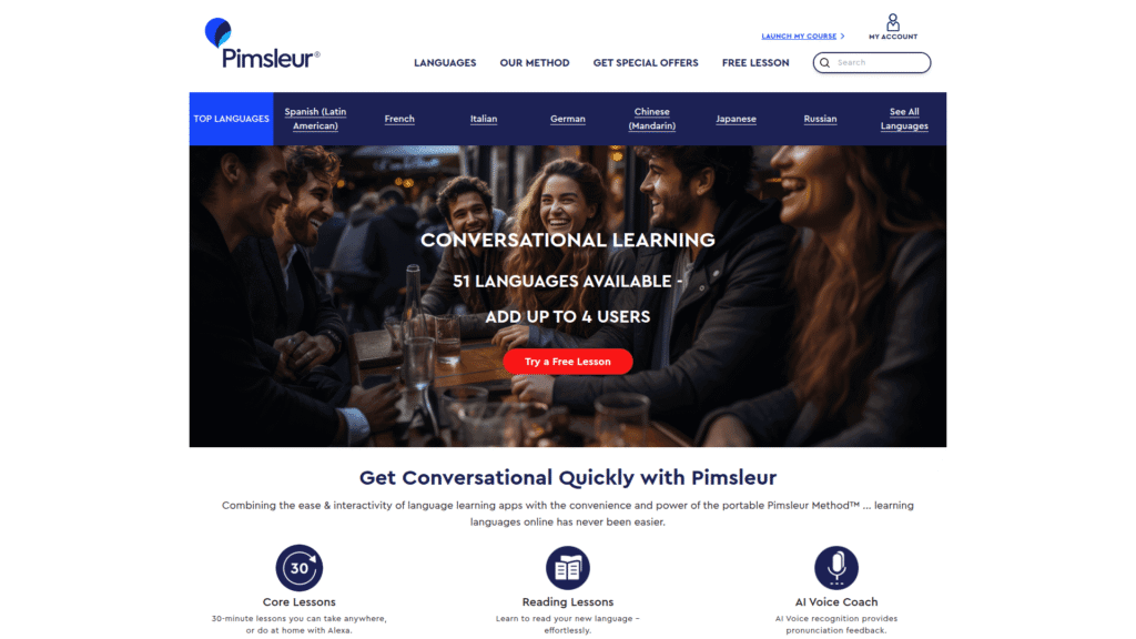 Pimsleur among best ai language apps