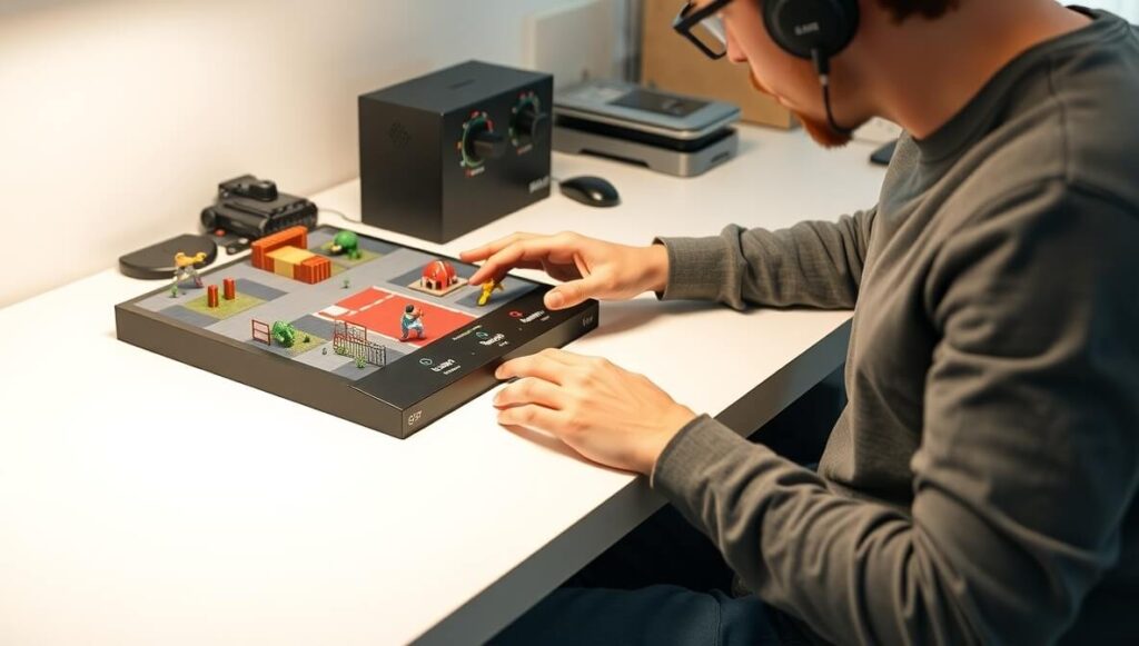 Unity ML-Agents allows game developers to train intelligent AI agents, such as NPCs, within game environments through machine learning (reinforcement learning), enabling adaptive and emergent behaviors for game characters and automated testing, enhancing game quality and design without extensive manual scripting.