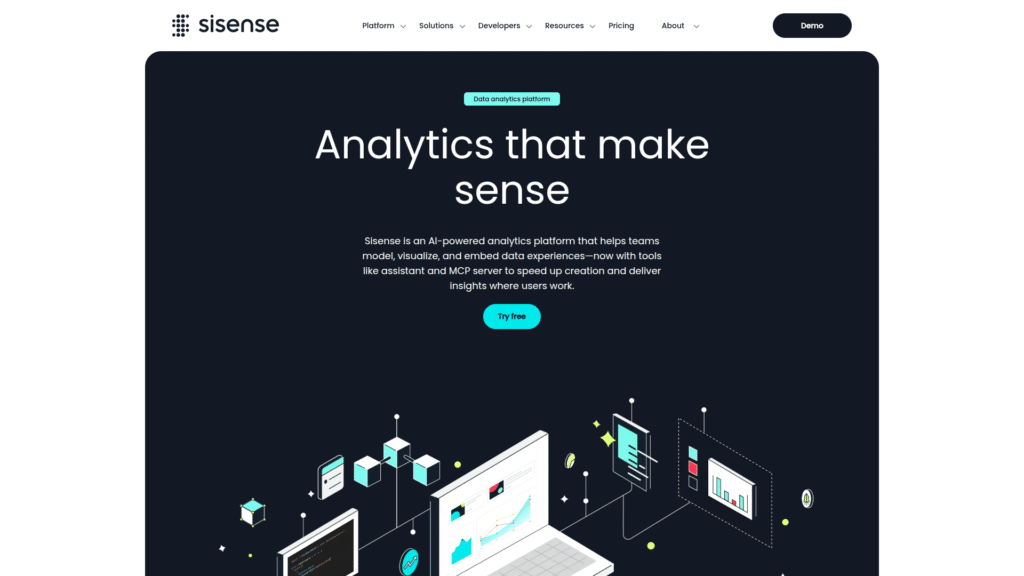 Sisense among AI data analysis tools