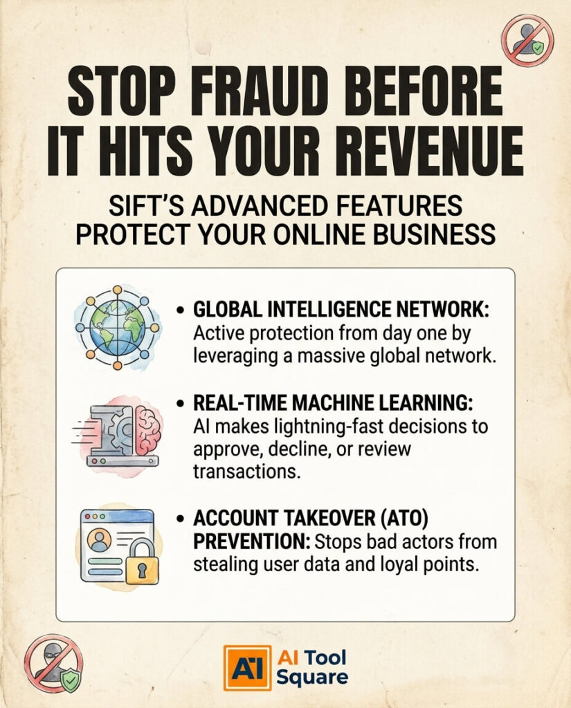 Key Features of Sift for Fraud Detection for Online Payments